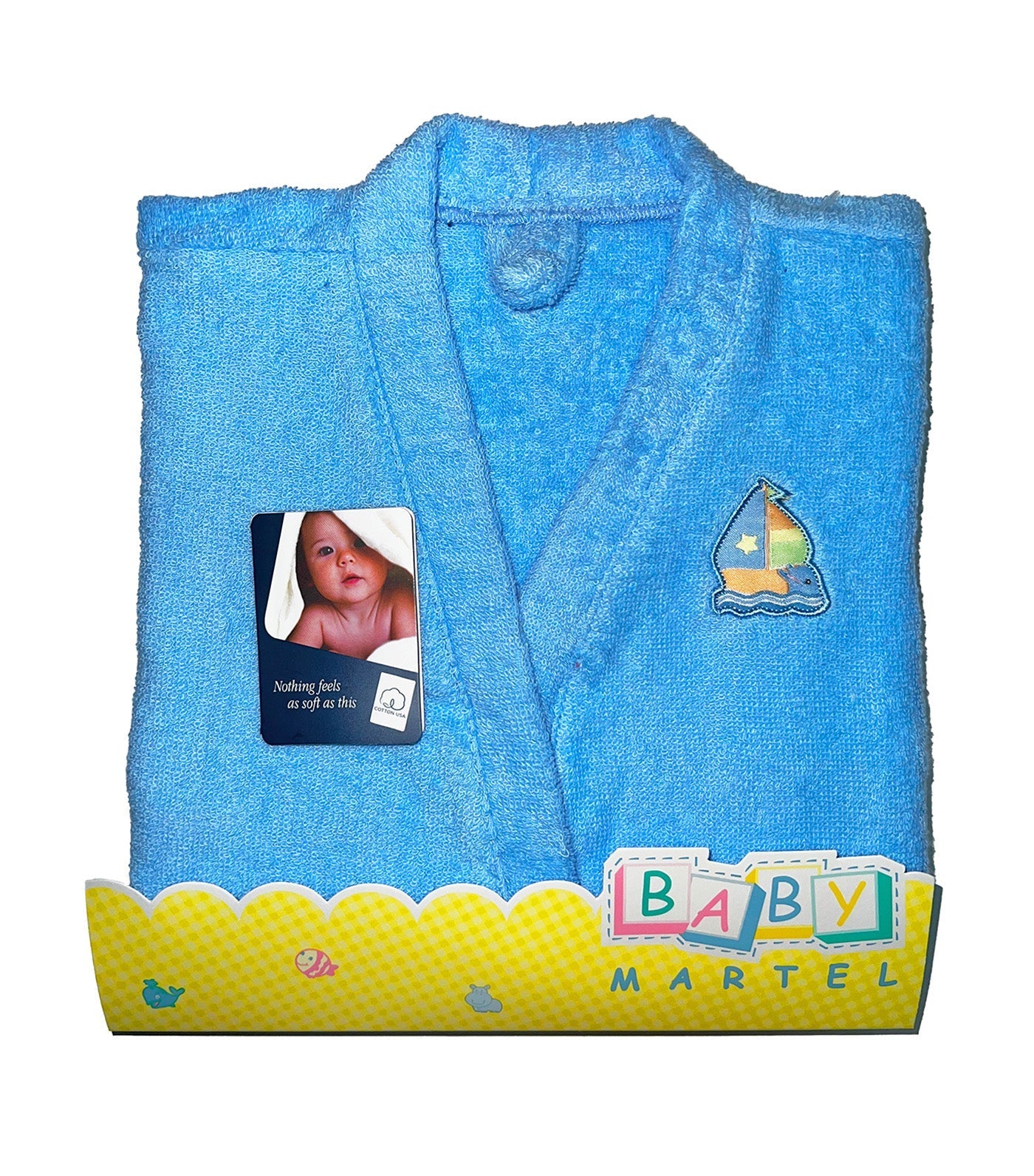Terry Robe Baby Blue