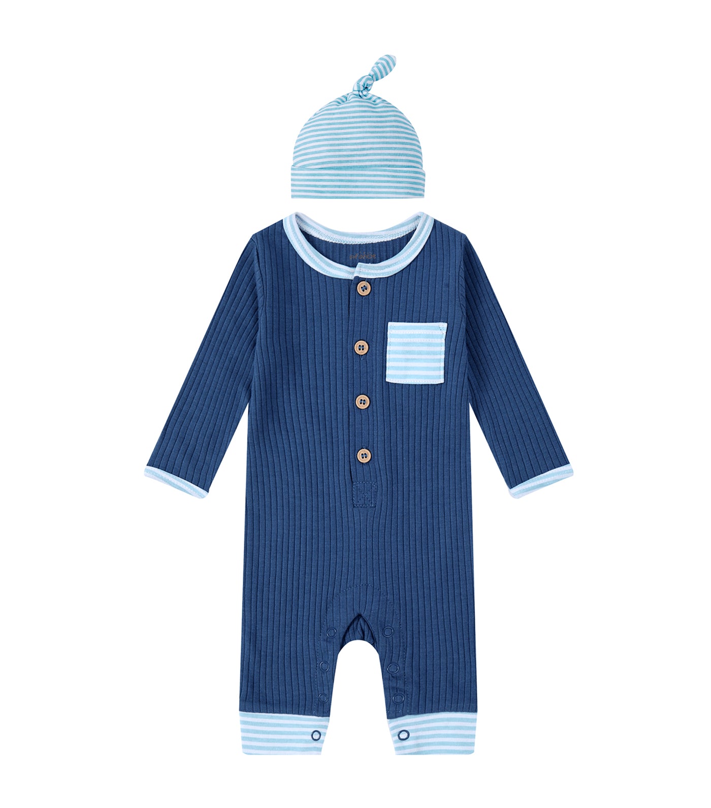 2 Piece Set of Romper and Hat