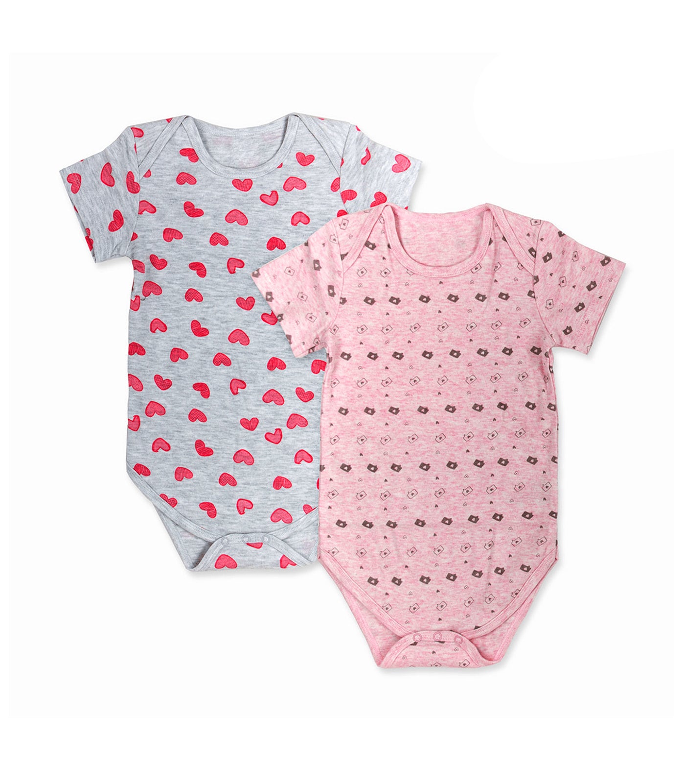 2-Pack Short Sleeves Bodysuits