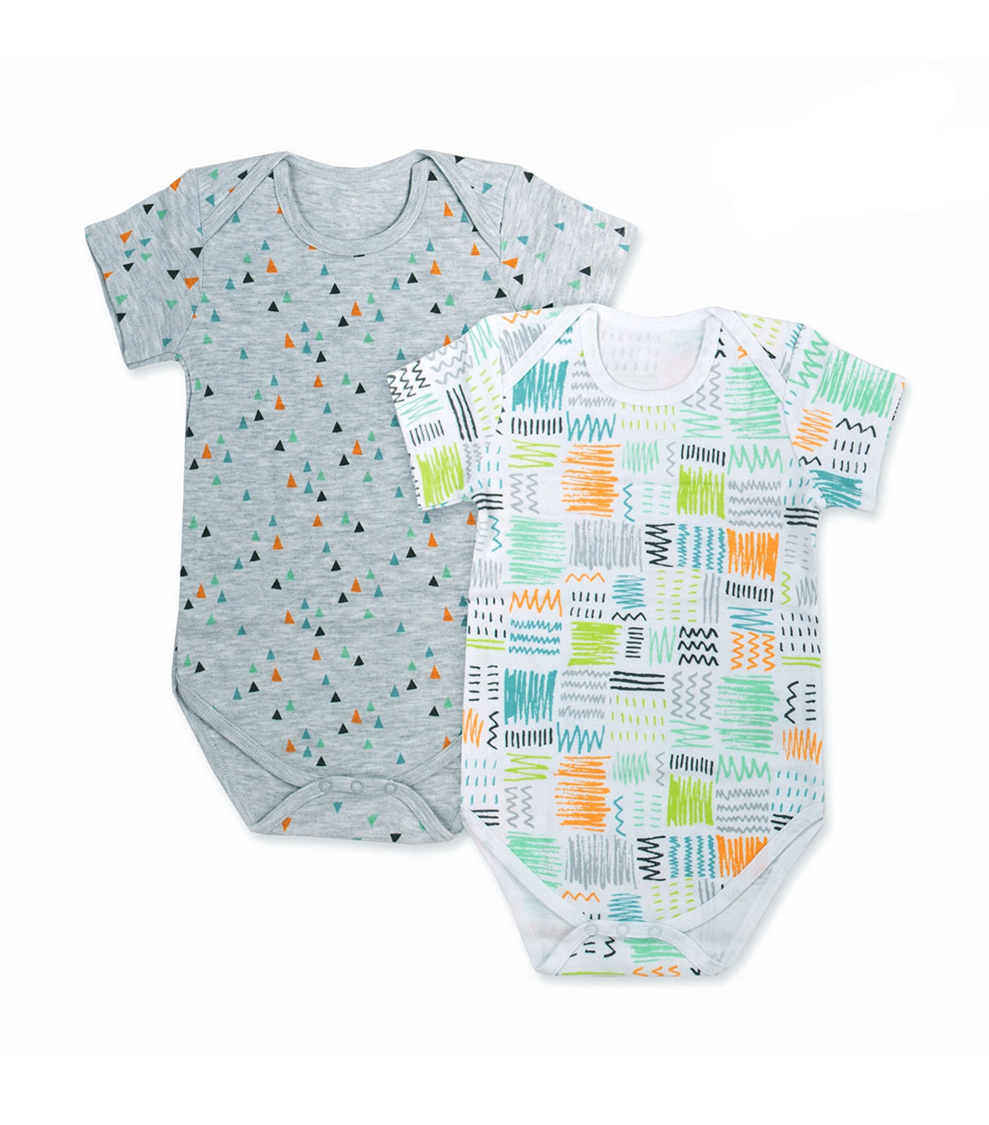 2-Pack Short Sleeves Bodysuits