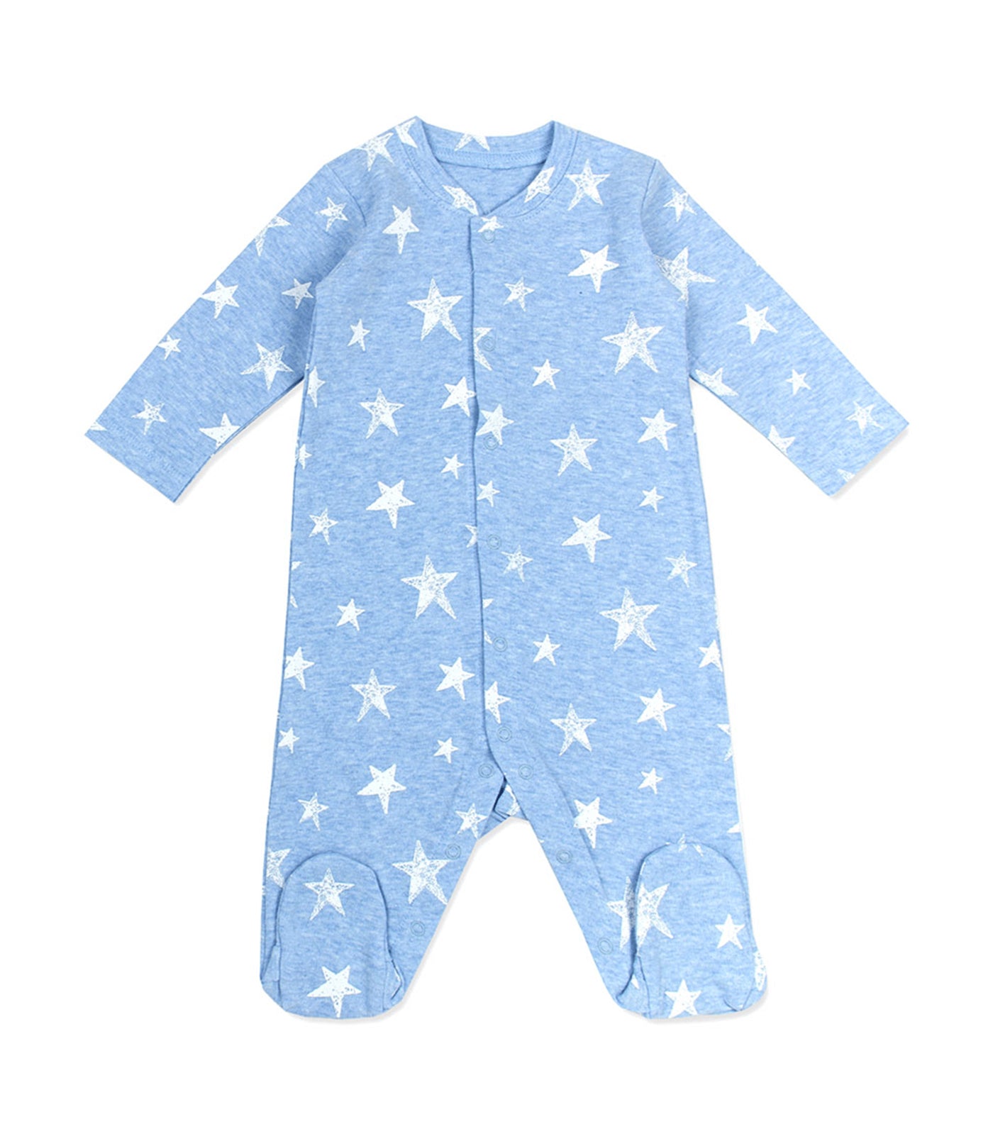 2-Pack Baby Footed Rompers