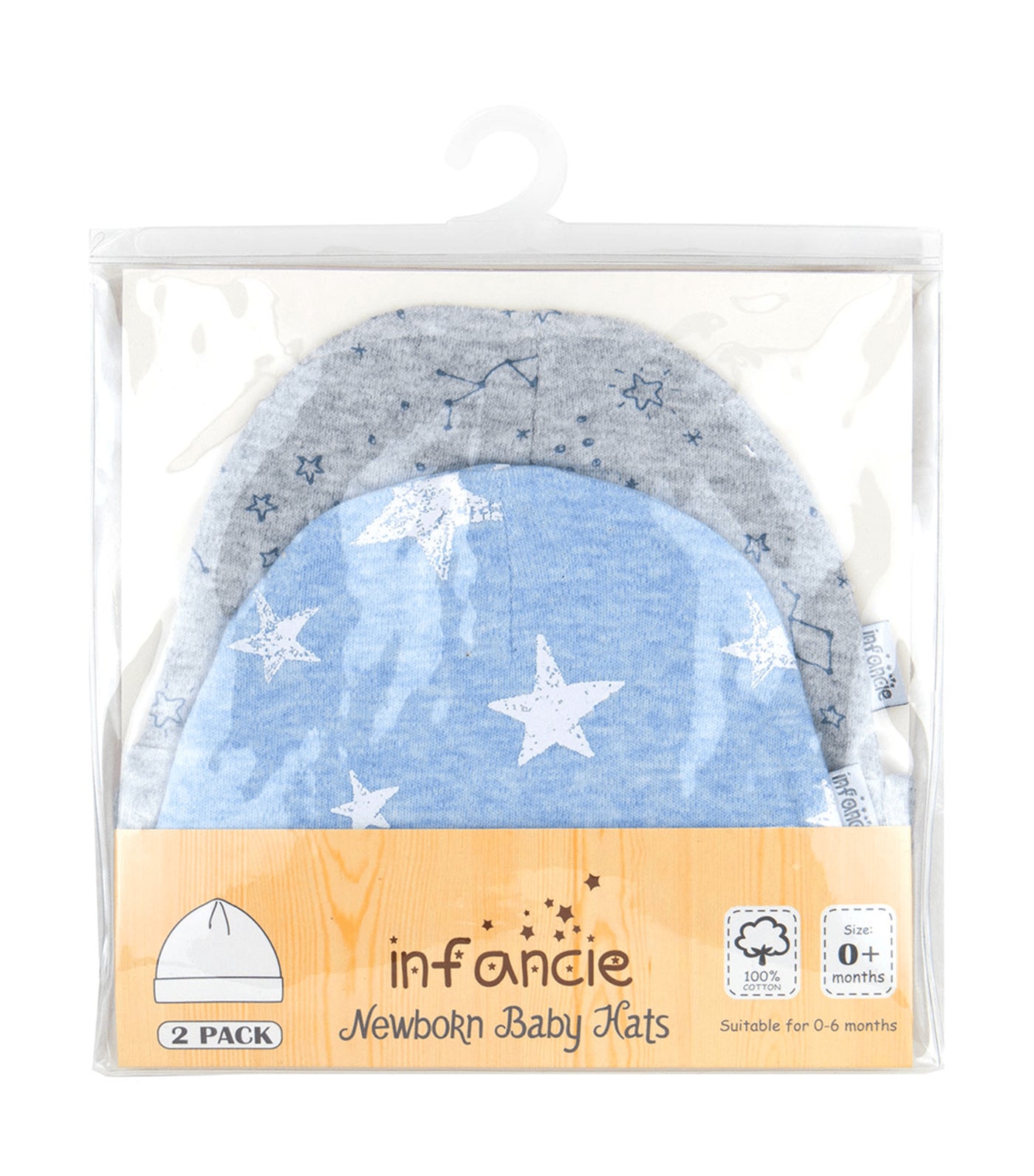 2-Pack Baby Hat