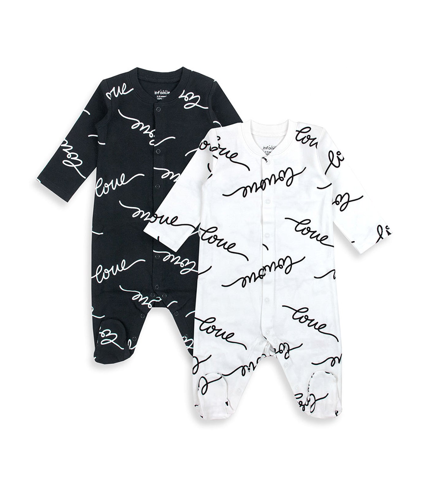 2-Pack Babygrower Rompers