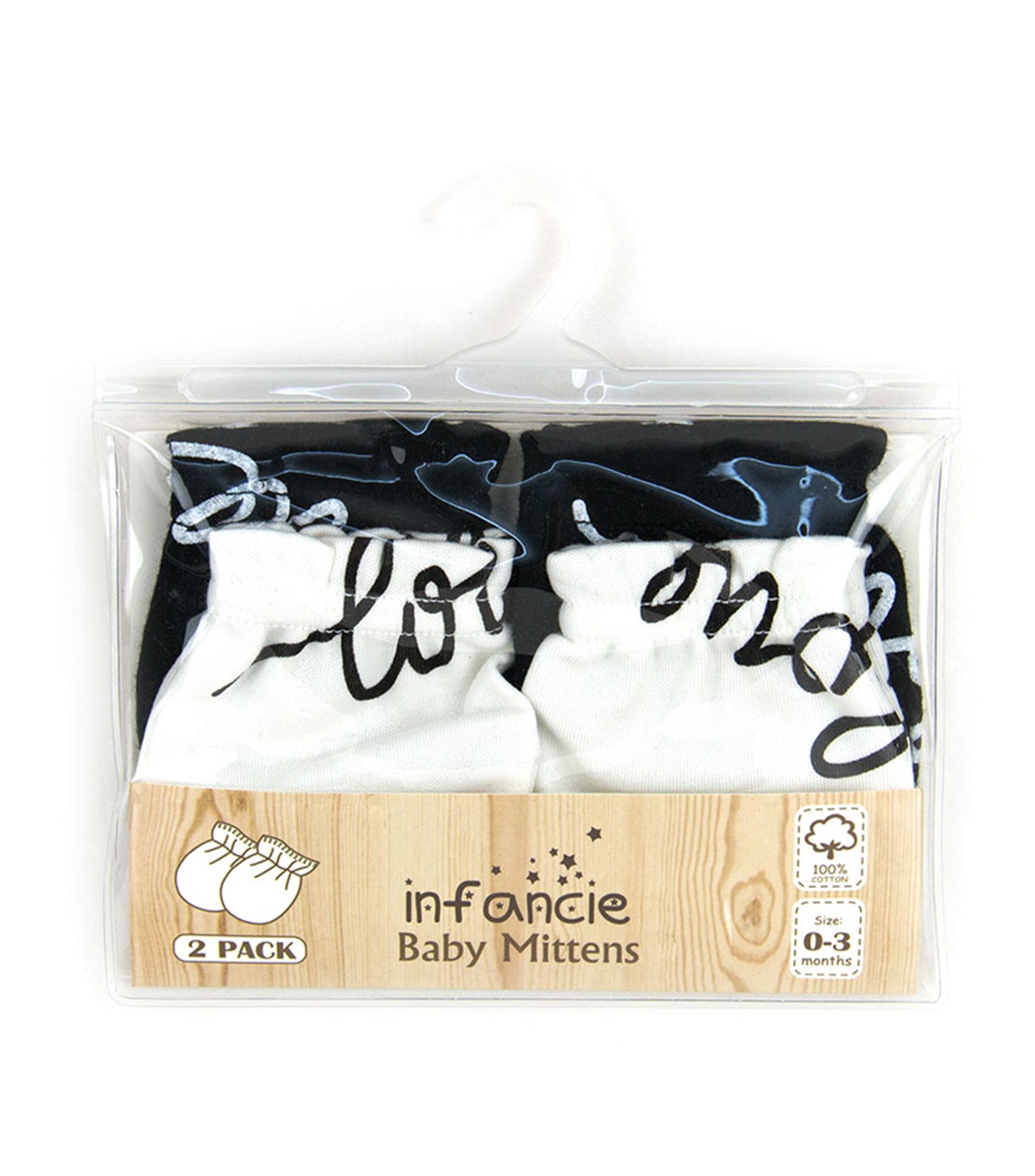 2-Pack Baby Mittens