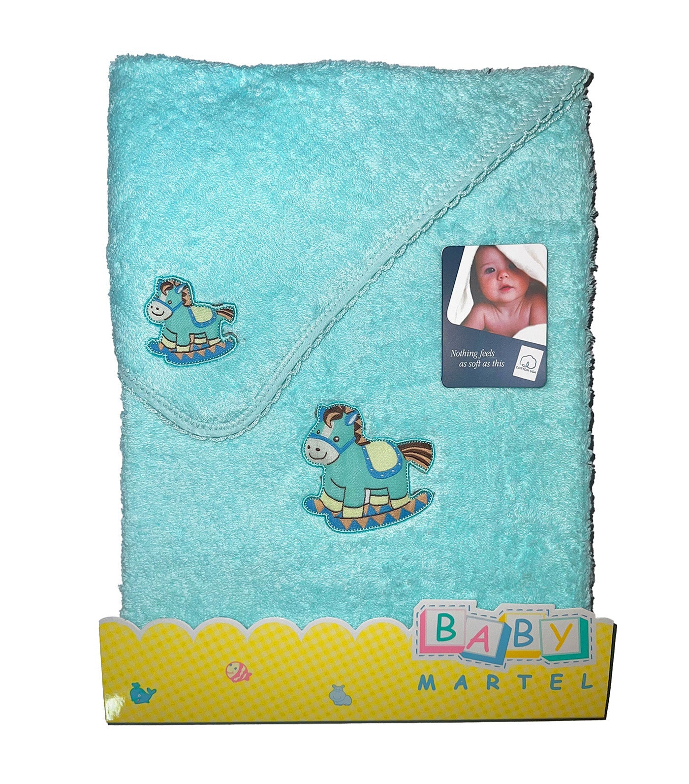Face and Bath Towel Ice Green