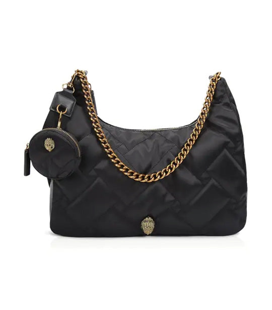 Recycled Large Hobo Black