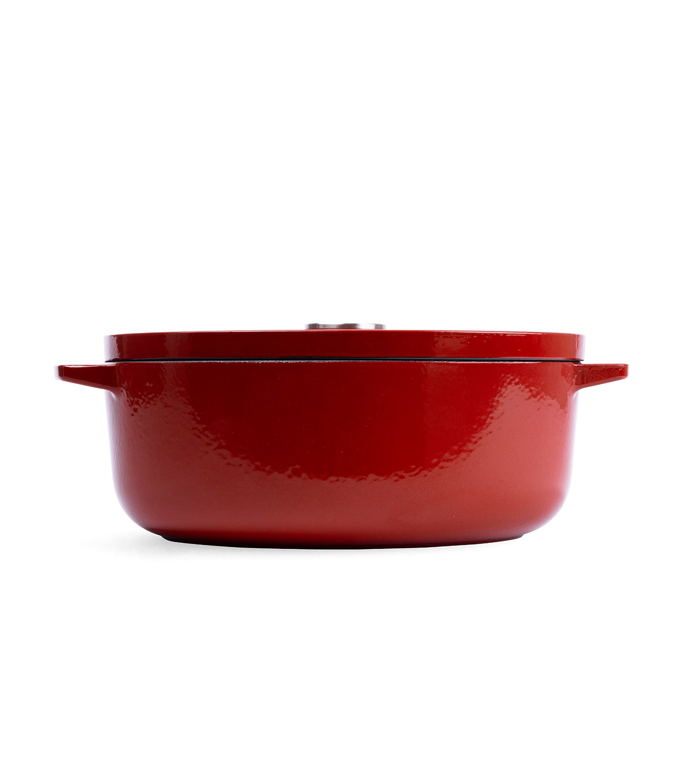 KitchenAid Cast Iron Casserole Empire Red with Lid