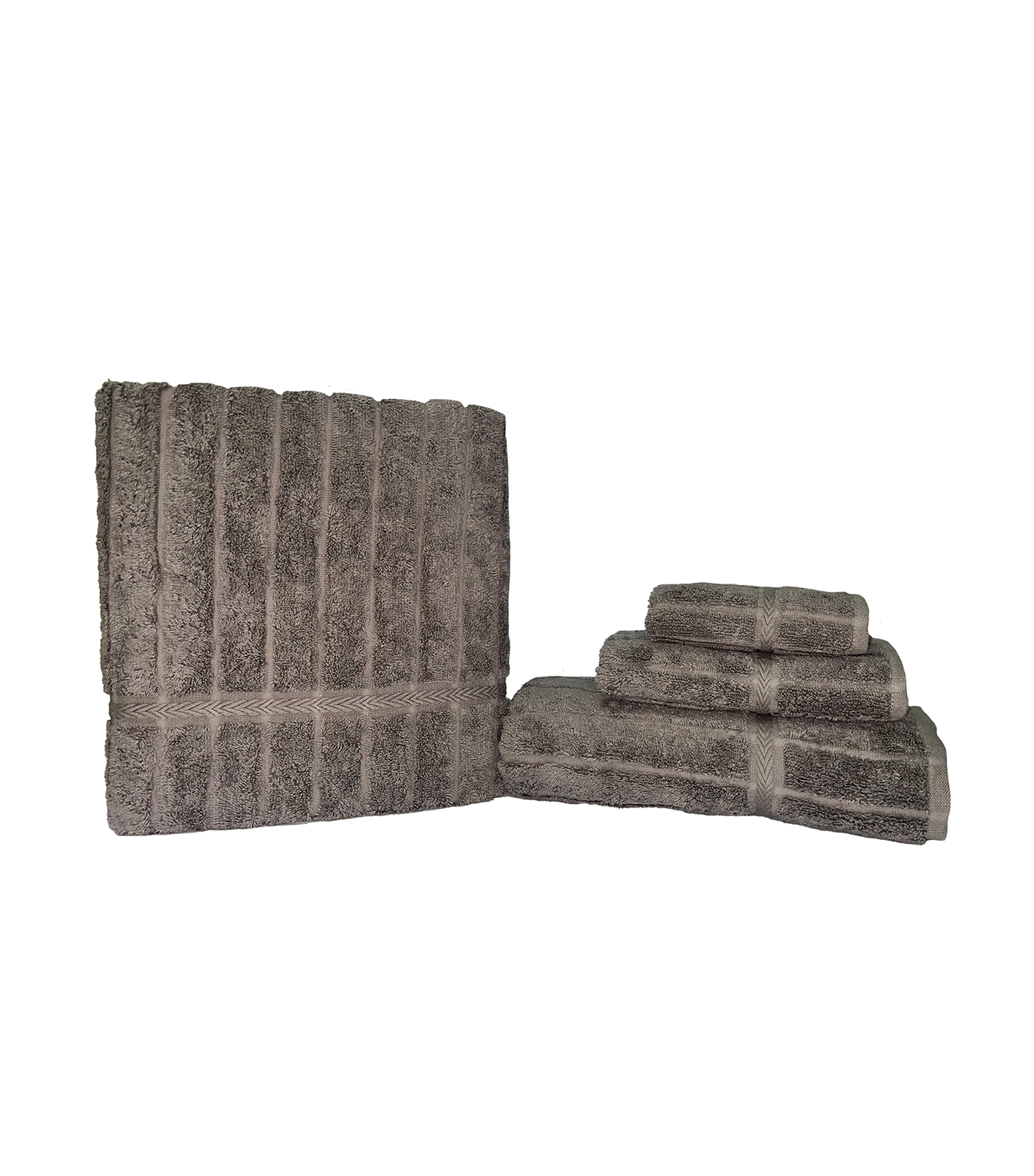 Stripes Towel Collection - Taupe