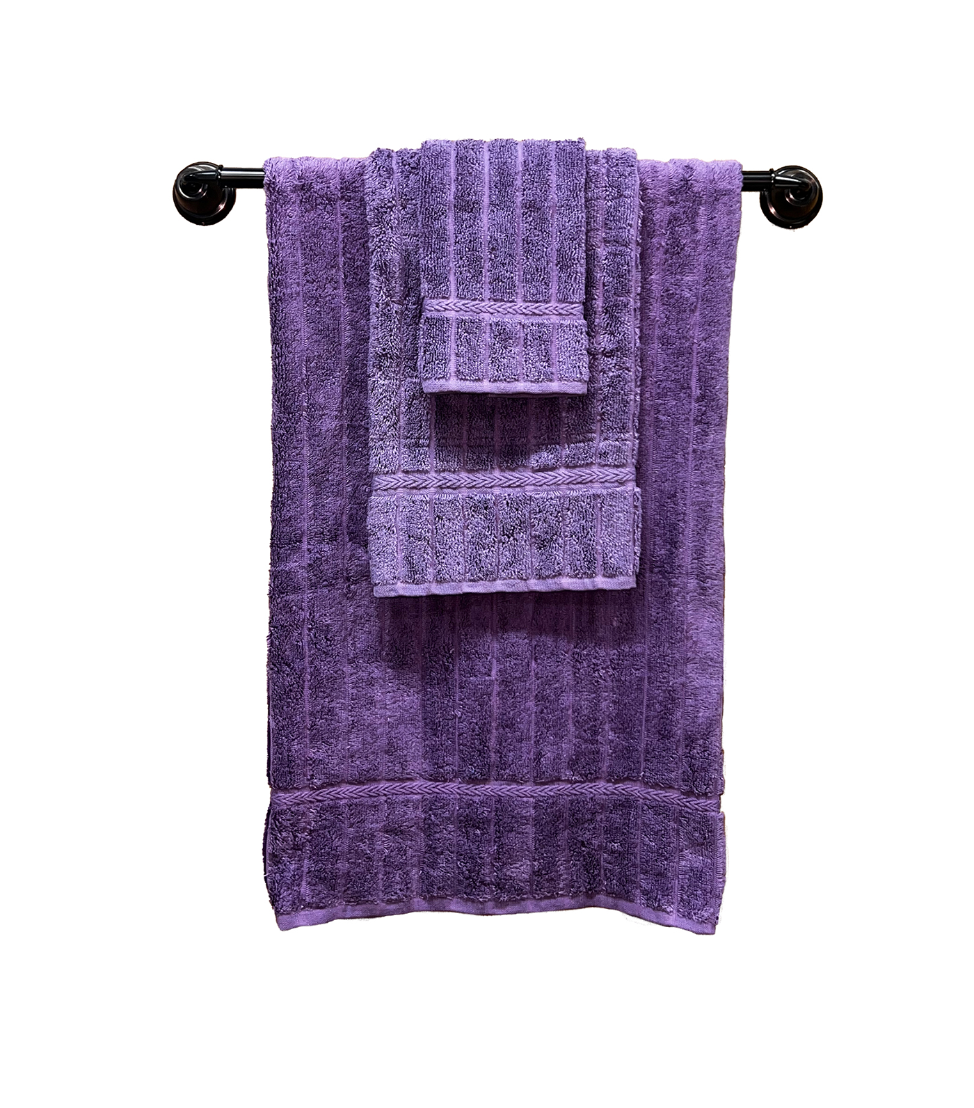 Stripes Towel Collection - Glazed Purple