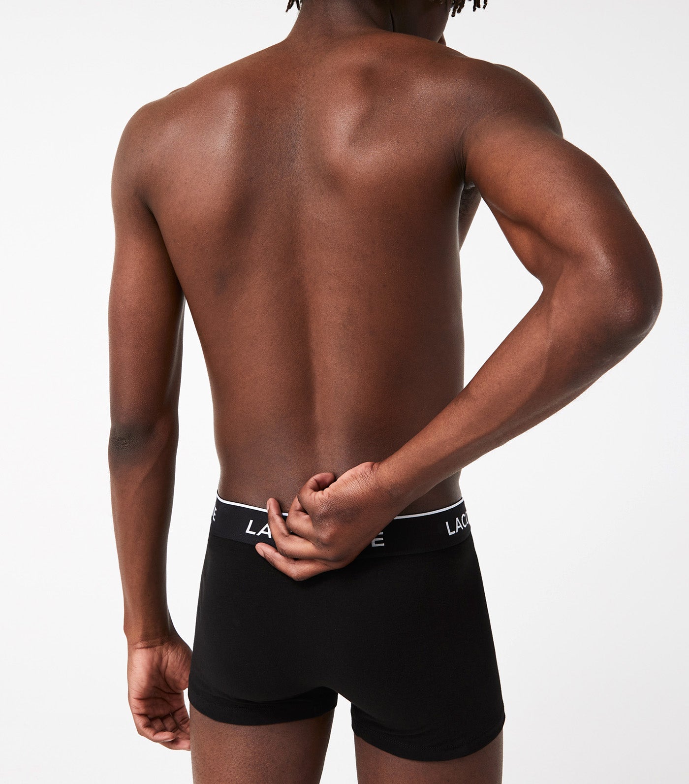 Pack of 3 Casual Black Boxer Briefs Black