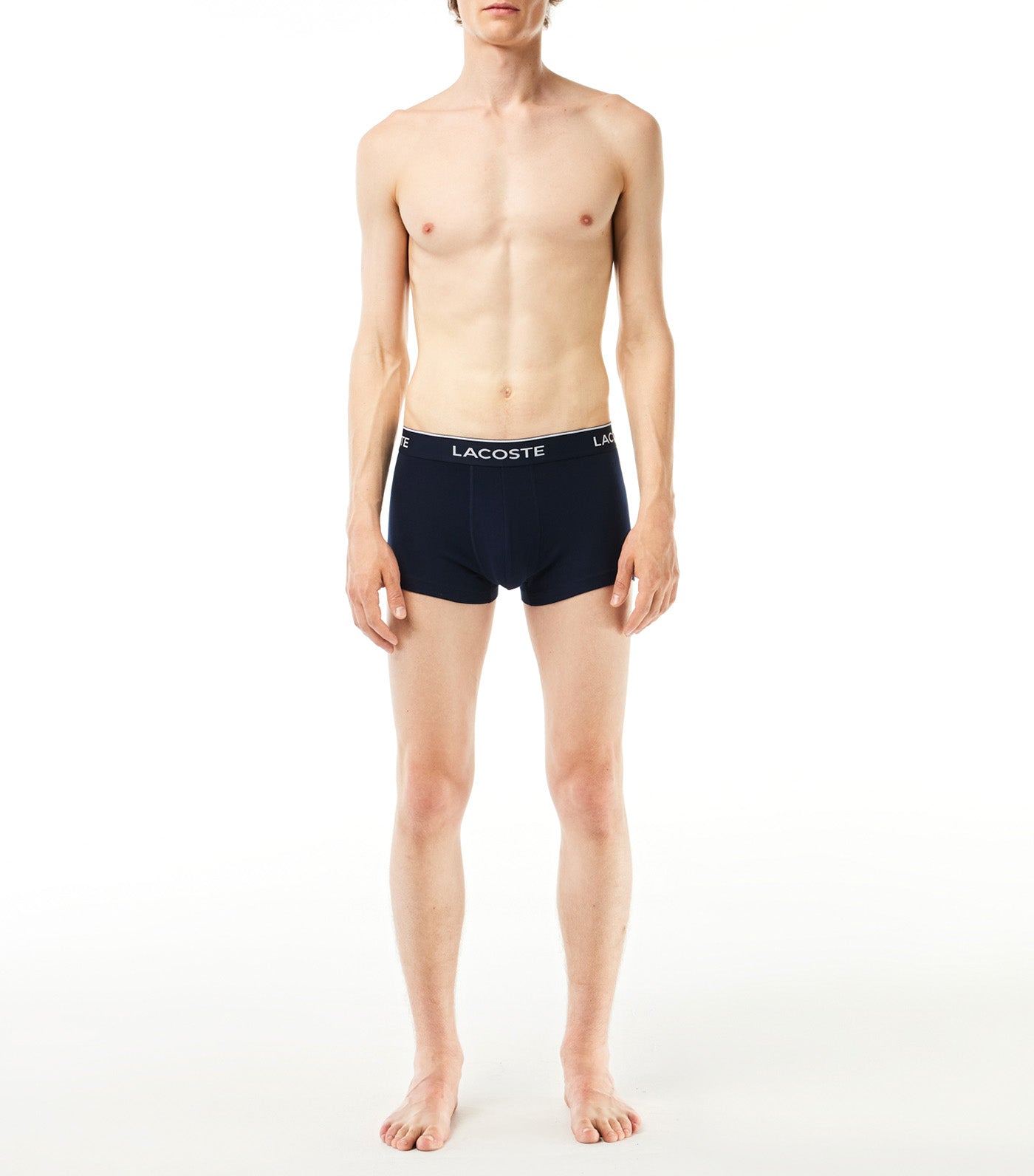 Pack of 3 Casual Black Boxer Briefs Cove/White-Navy Blue