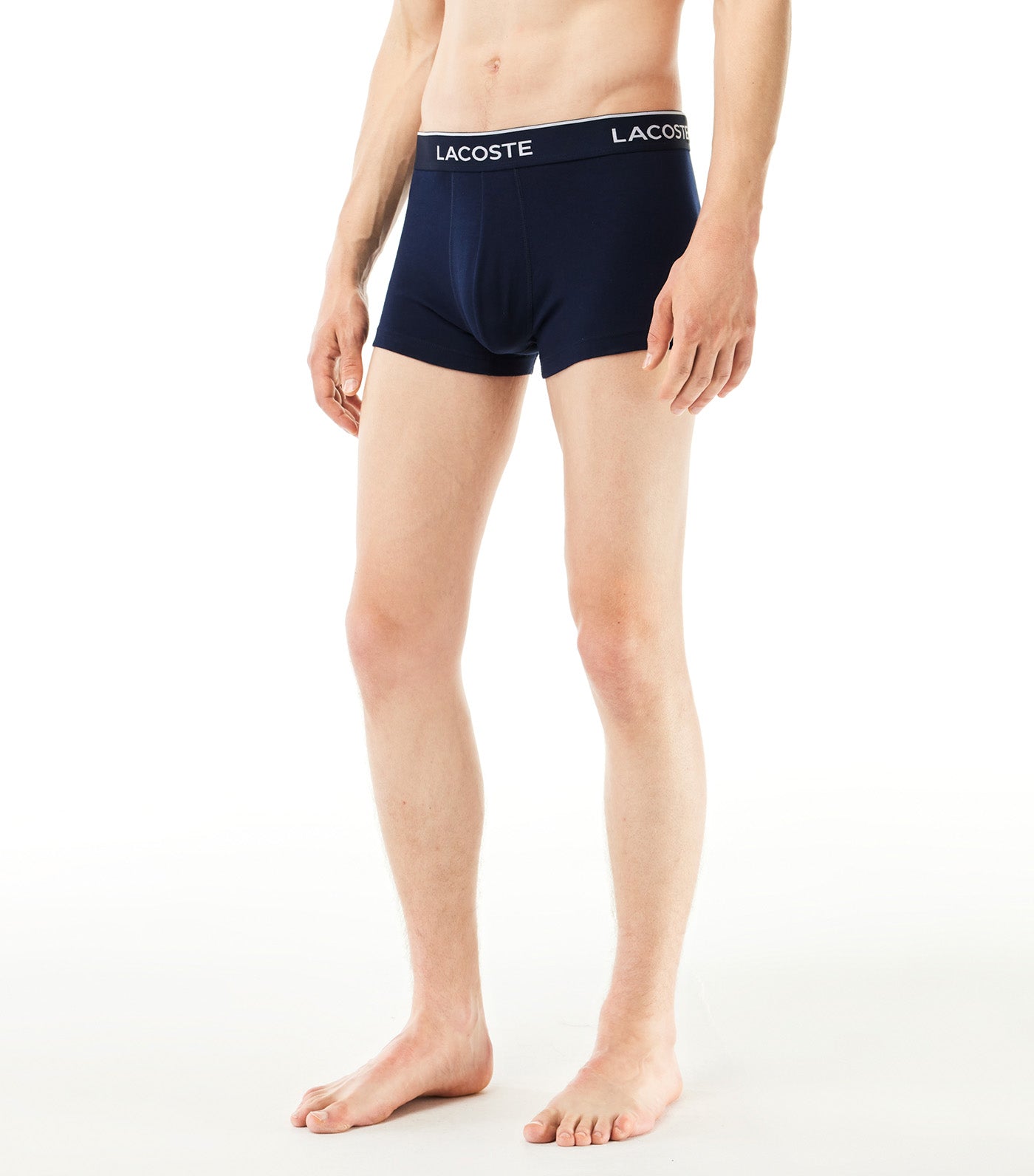 Pack of 3 Casual Black Boxer Briefs Cove/White-Navy Blue