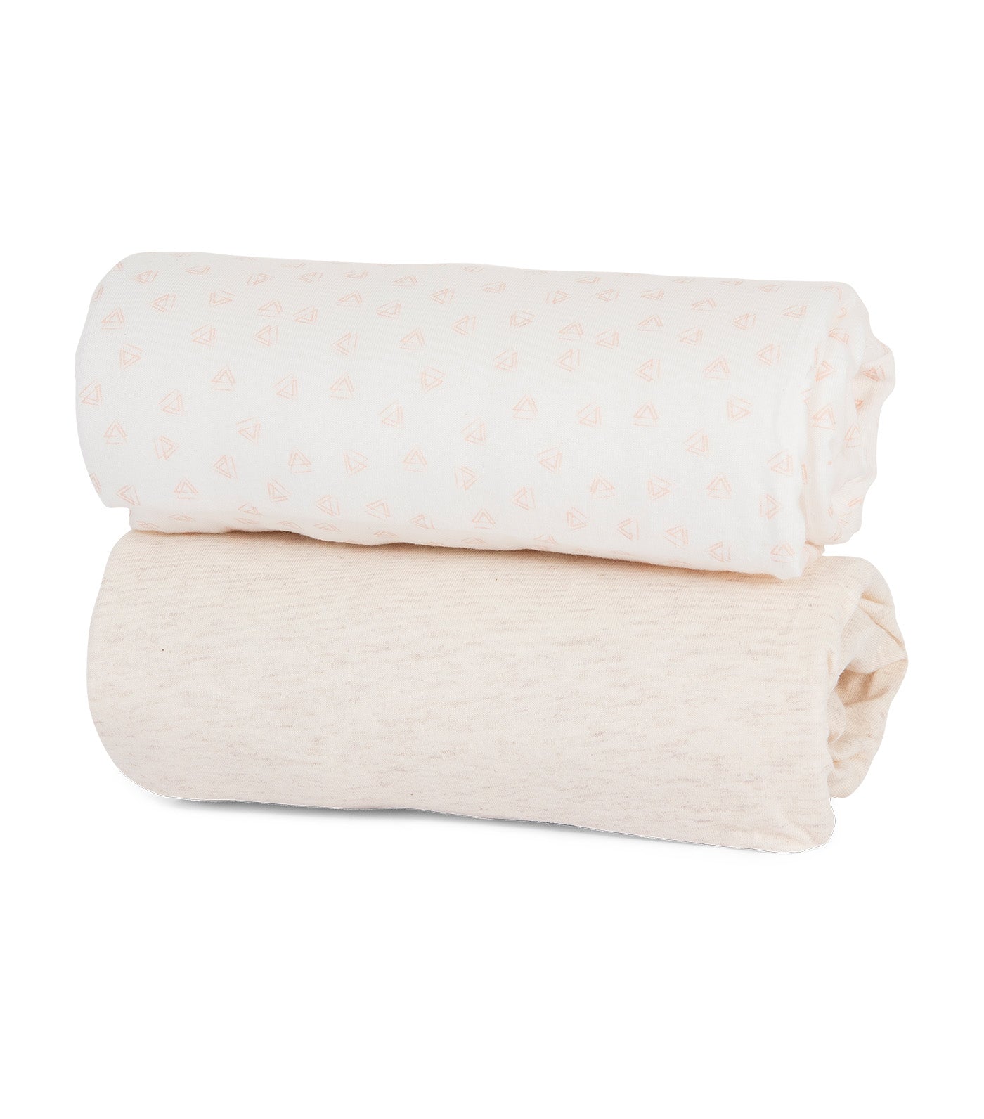 CoZee 2-Pack Fitted Sheets Pink/Rose