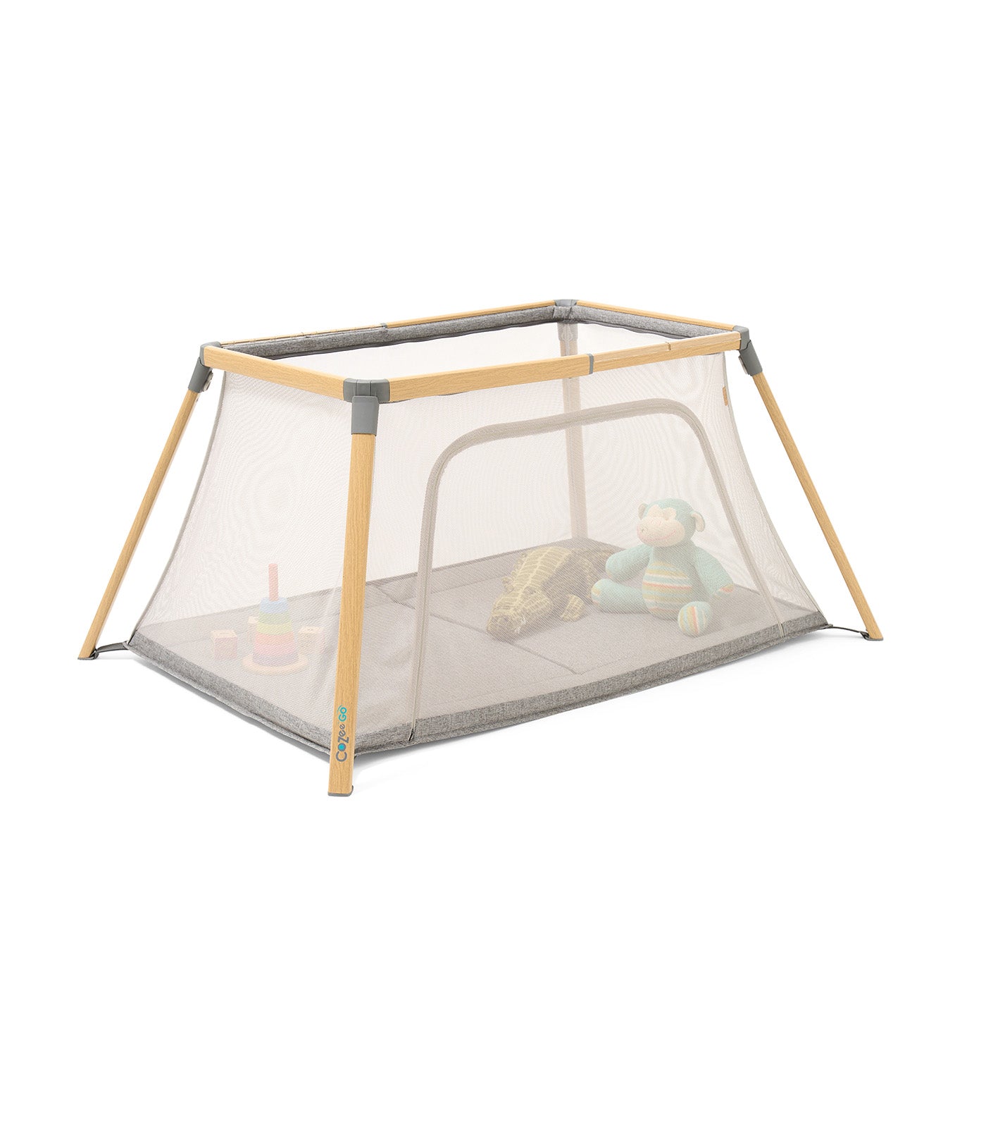 CoZee Go 3-In-1 Bassinet, Travel Cot, and Playpen