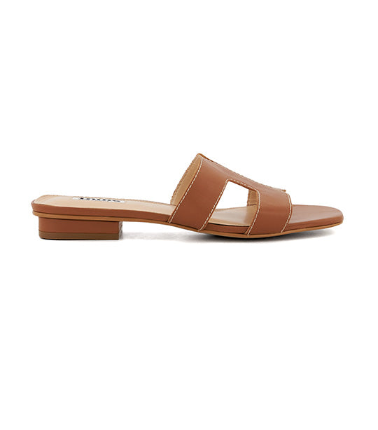 Dune London Loupe Sandal Tan