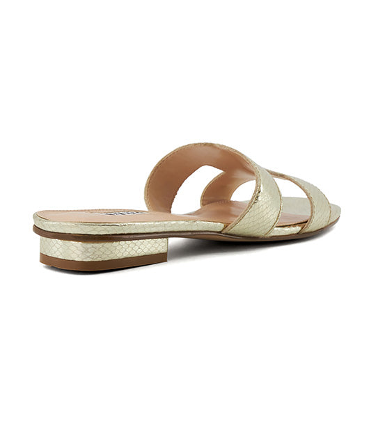 Dune loupe gold sandals hot sale