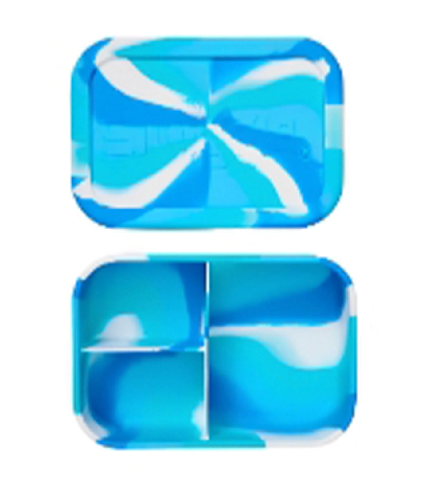 Smiggle Silicone Medium Bento Lunchbox Teal