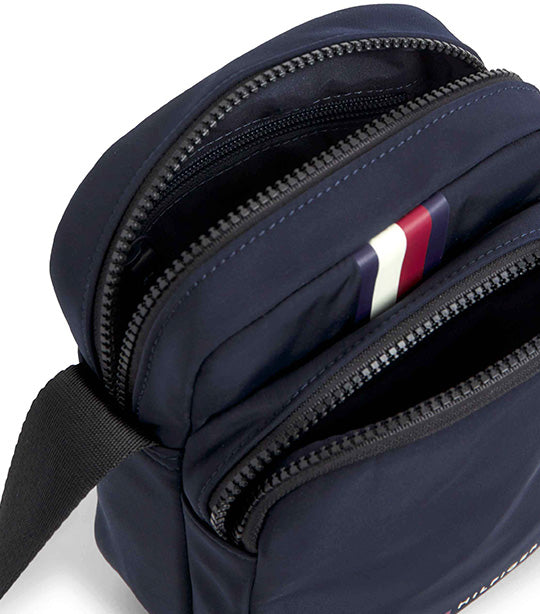 Skyline Men\'s Bag Tommy Space Blue Reporter Stripe Mini Hilfiger