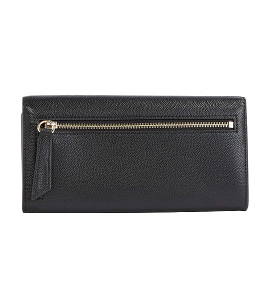 Women's Timeless Large Flap Wallet Black