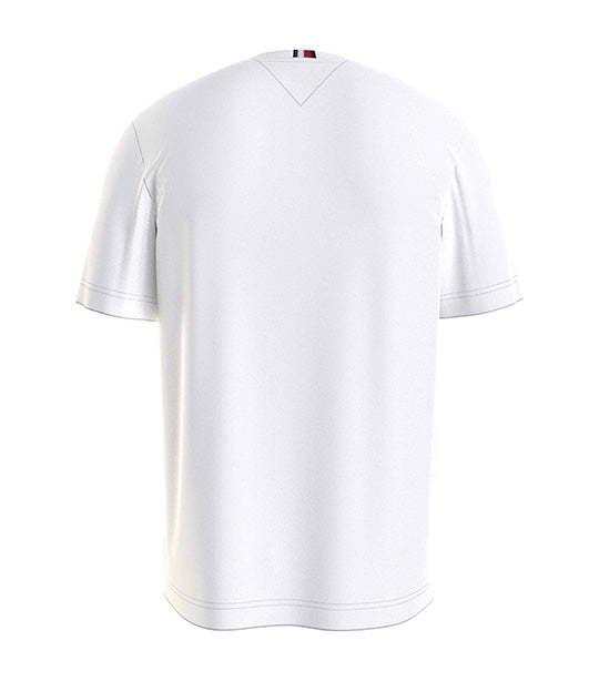 Men's Small Embroidery Tee White