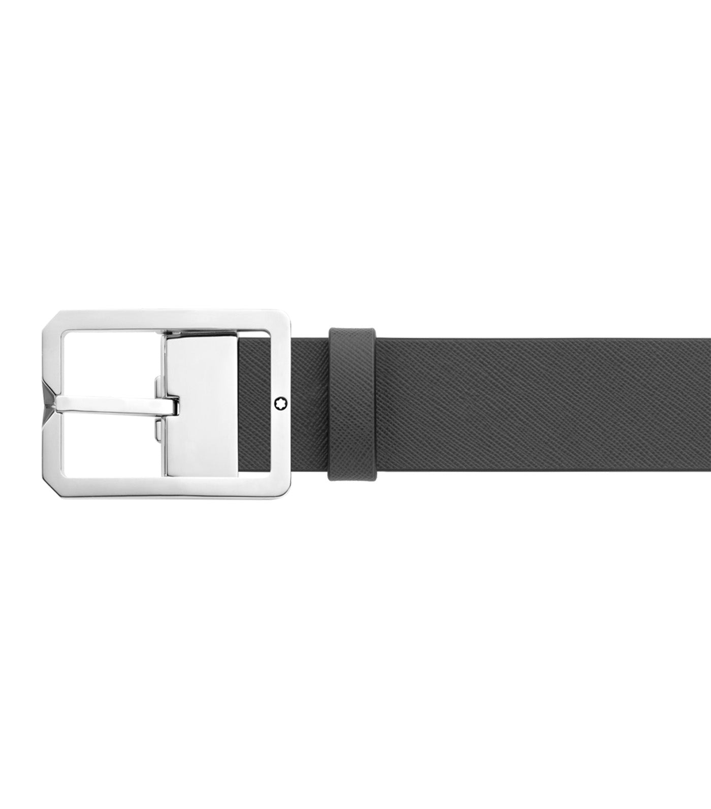 35mm Reversible Leather Belt Brown/Gray