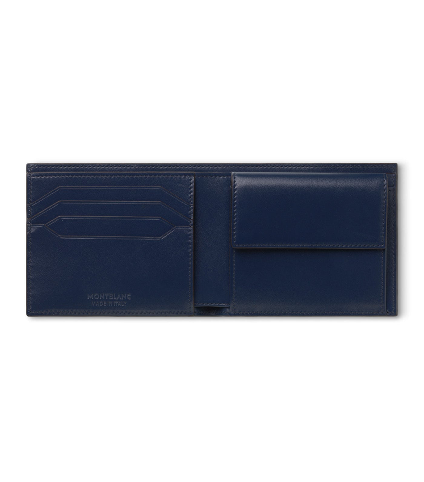 Meisterstück Wallet 4cc Coin Case Blue
