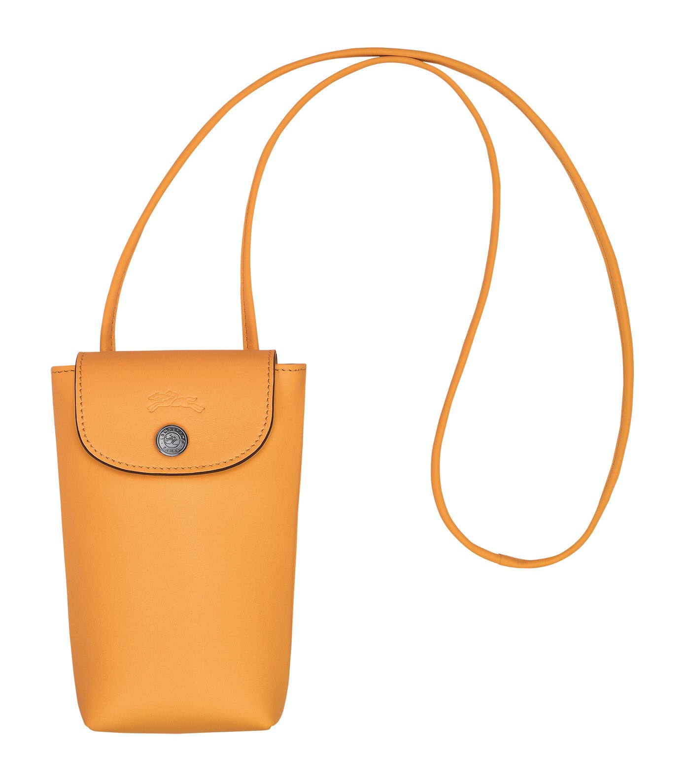 Le Pliage Xtra Phone Case with Leather Lace Apricot