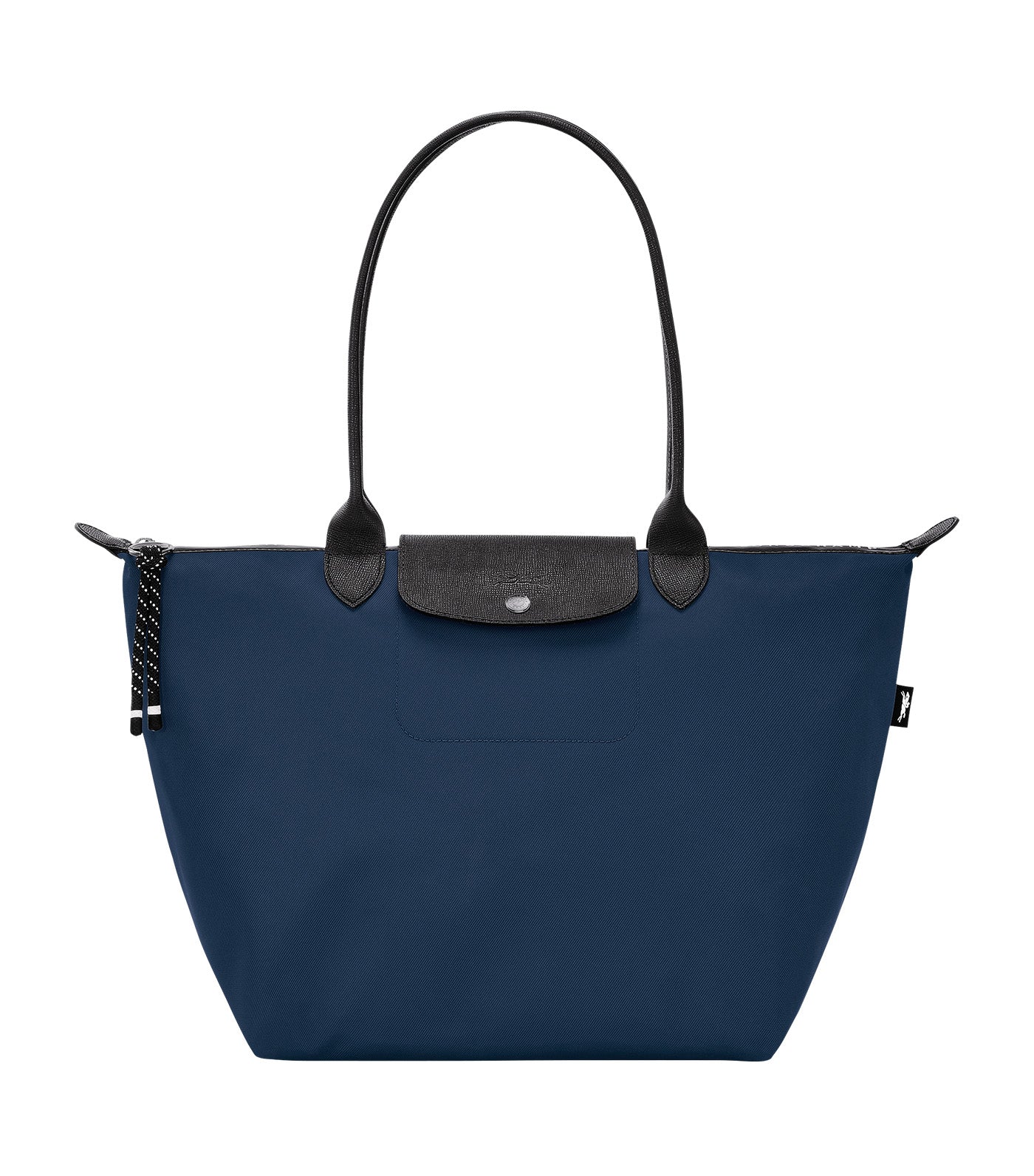 Navy tote bag discount leather