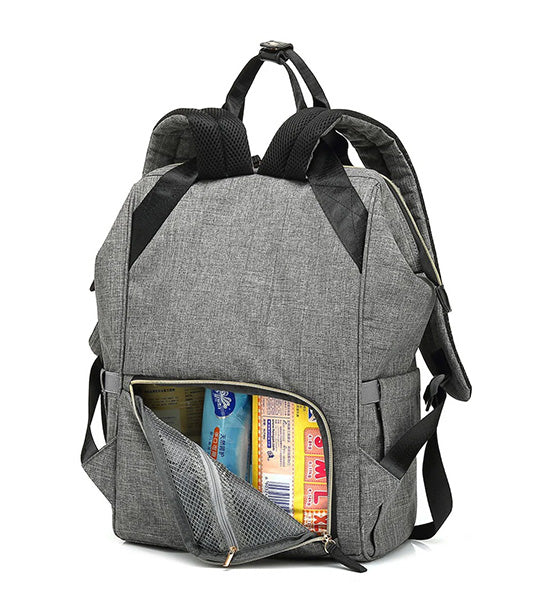 Bolide Baby Changing Backpack Gray