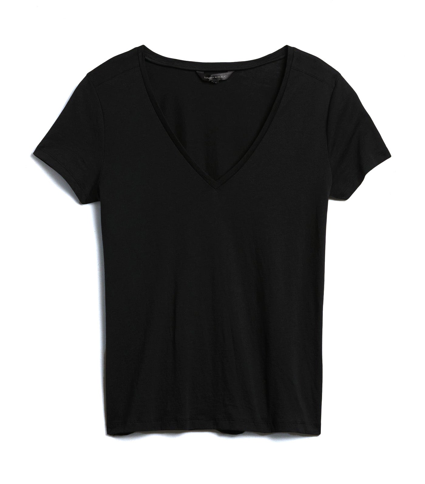 Supima® V-Neck T-Shirt Black