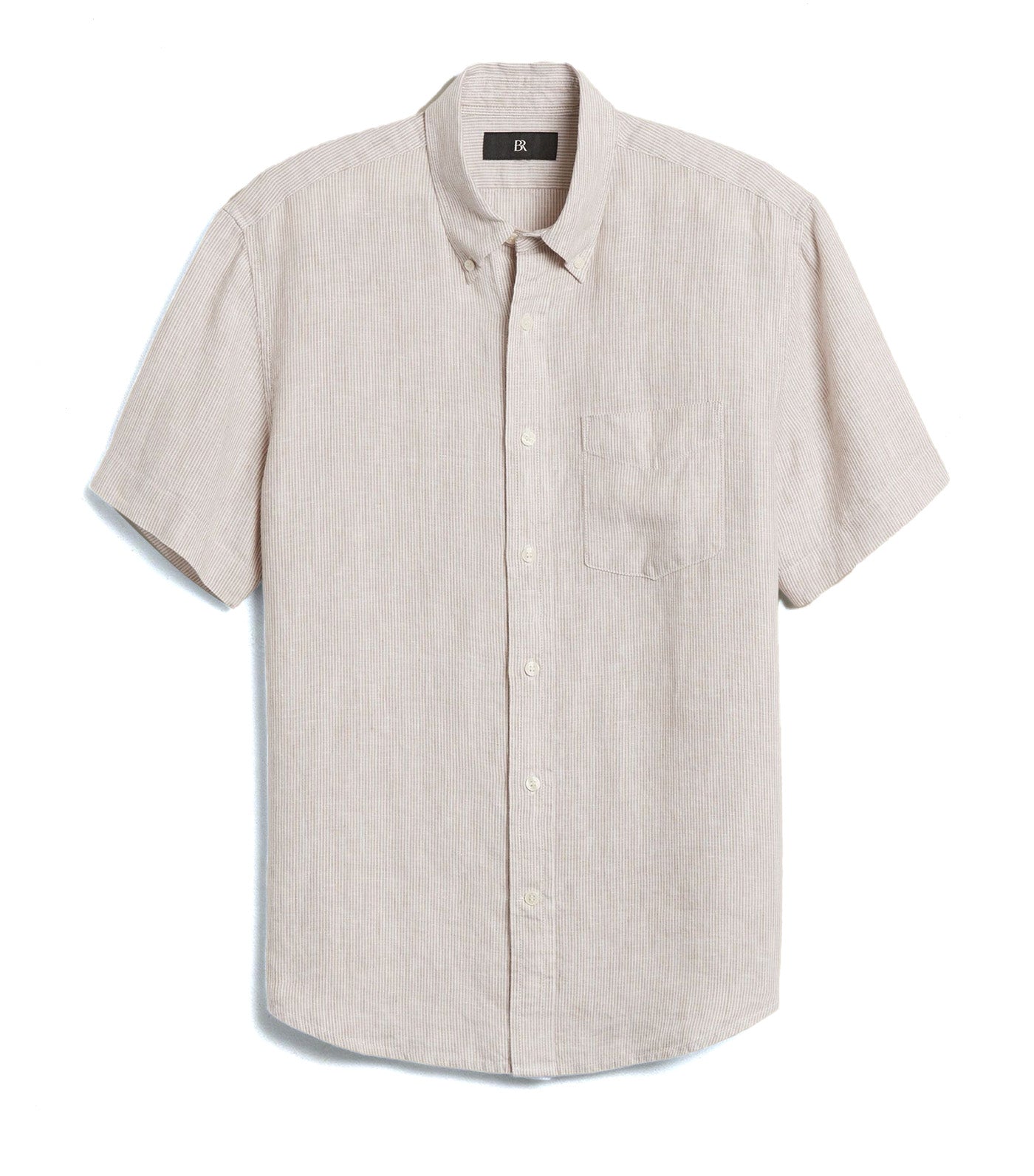 Castelletto Linen Shirt Brown