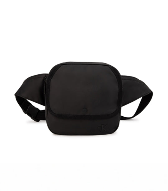 Ultralight Rubberized Waist Bag Black