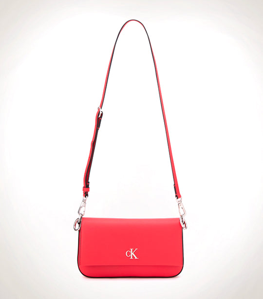 Chinese New Year Flap Shoulder Bag Rouge