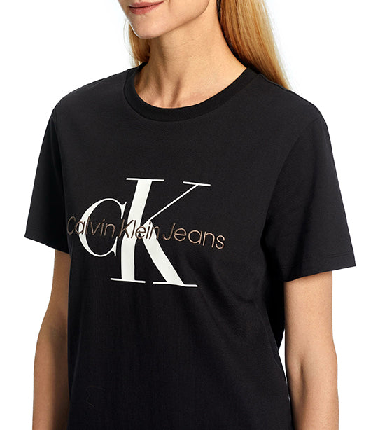 Monogram T-Shirt Black