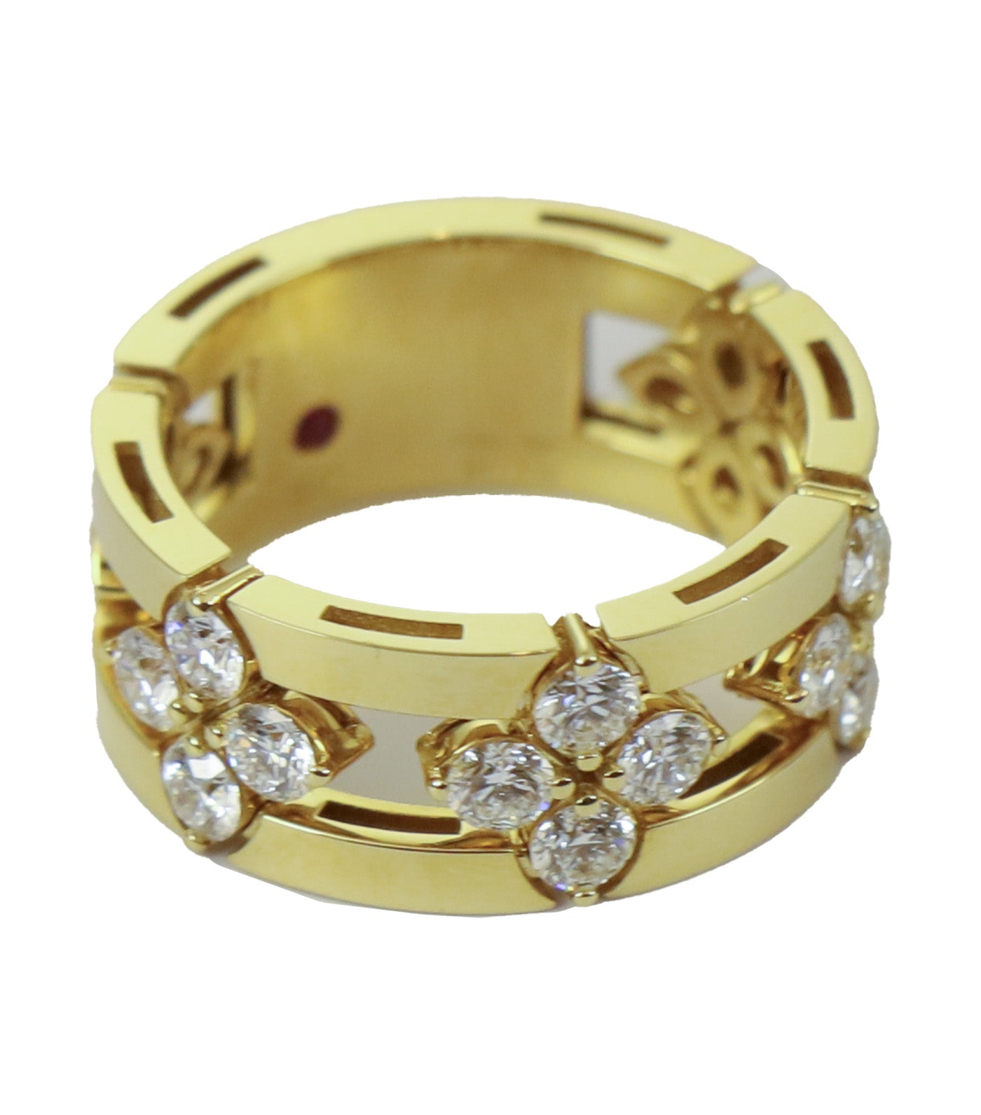 Love In Verona Ring With Diamonds