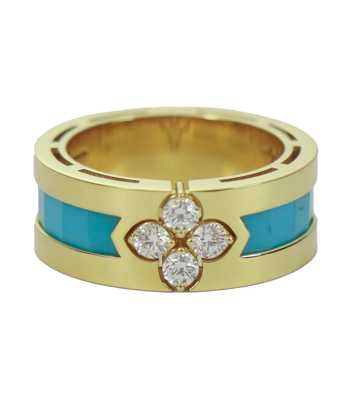 Love in Verona Ring with Turquoise