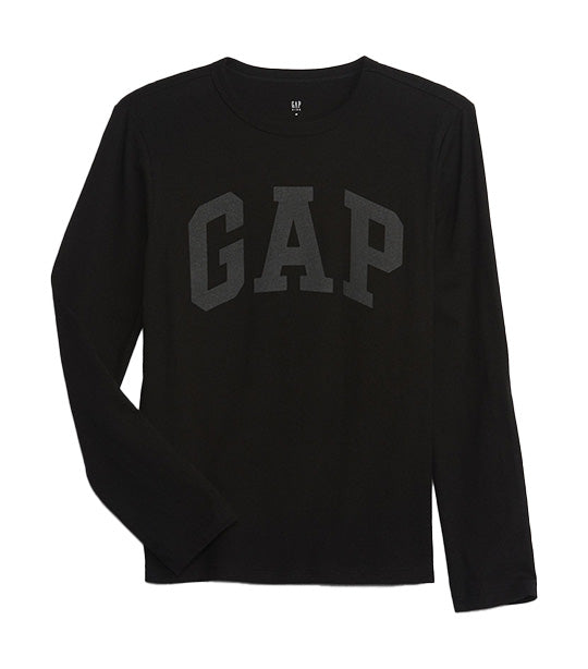 Kids Gap Logo T-Shirt True Black