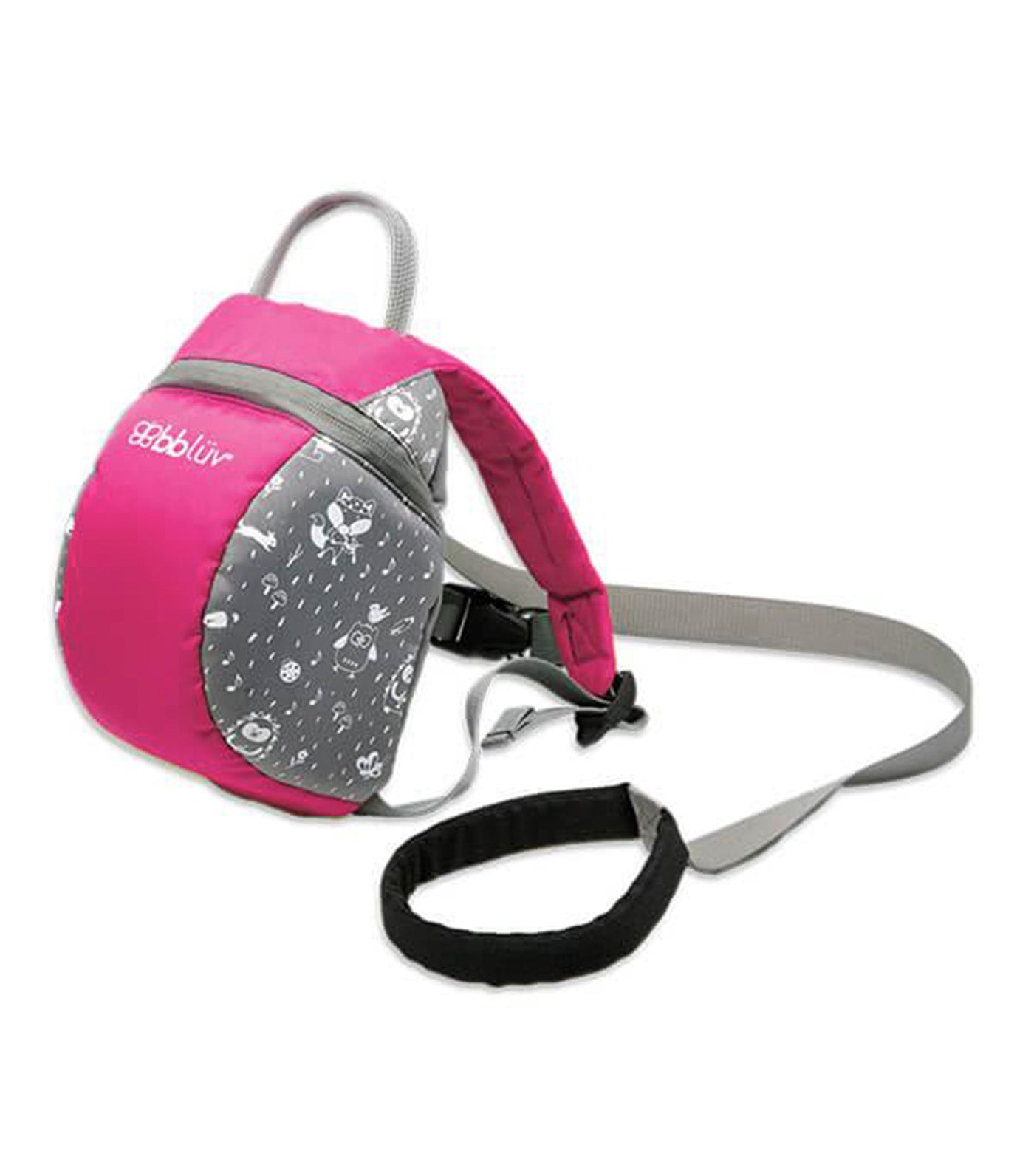 Päk Toddler Mini Backpack with Safety Reins Pink