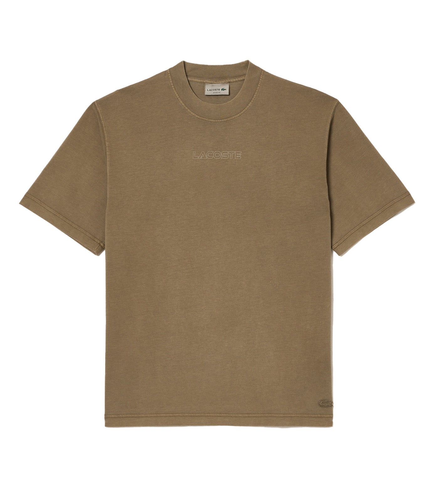 Loose Fit Cotton Jersey T-Shirt  Eco Kelp