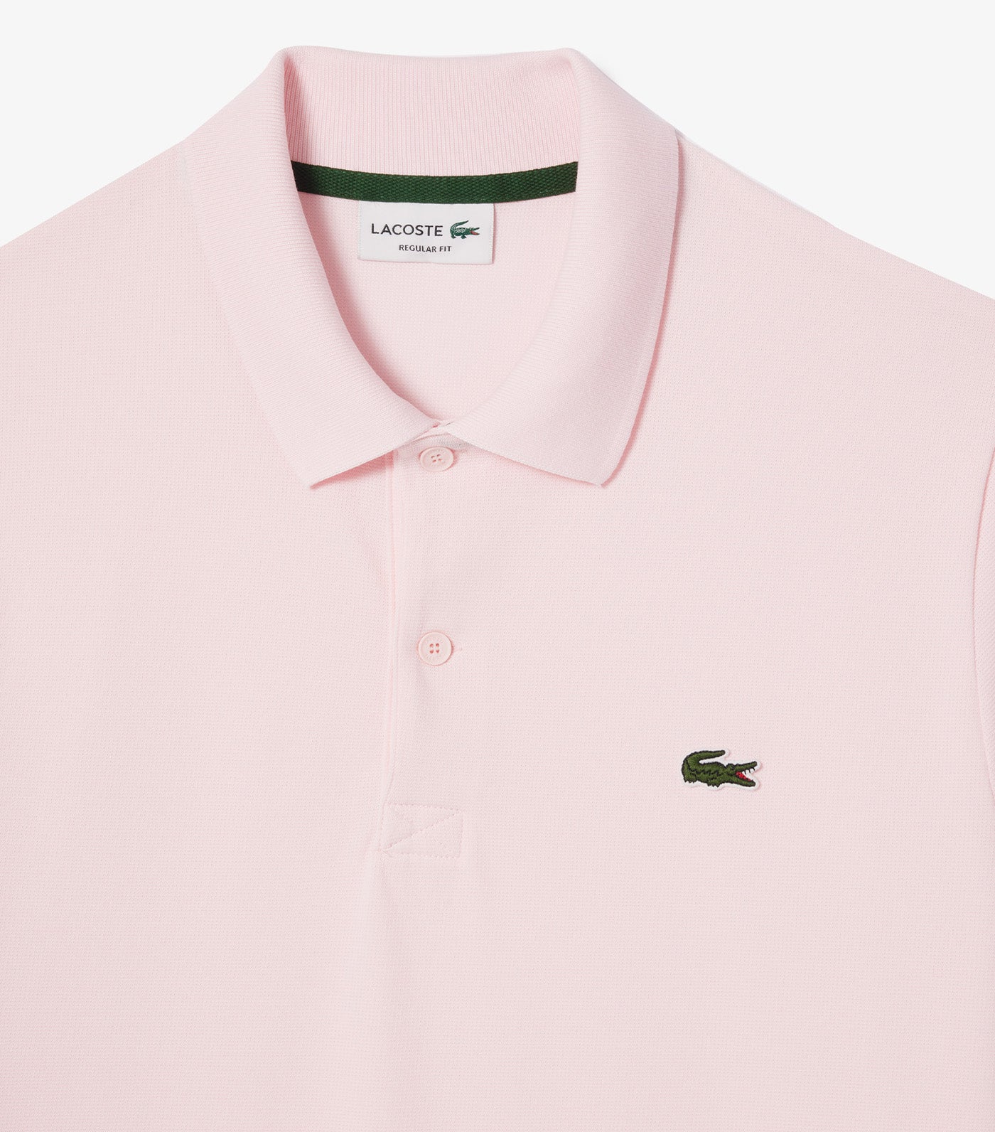 Men's Lacregular Fit Stretch Organic Cotton Polo Shirt Flamingo