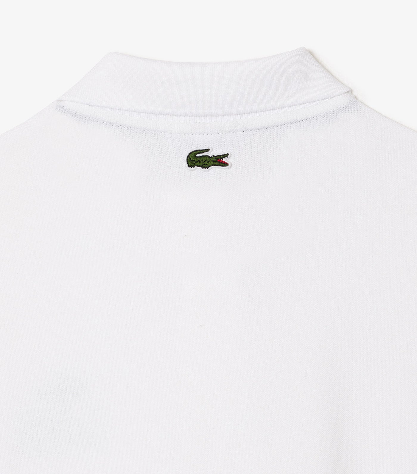 Regular Fit Signature Print Piqué Polo Shirt White
