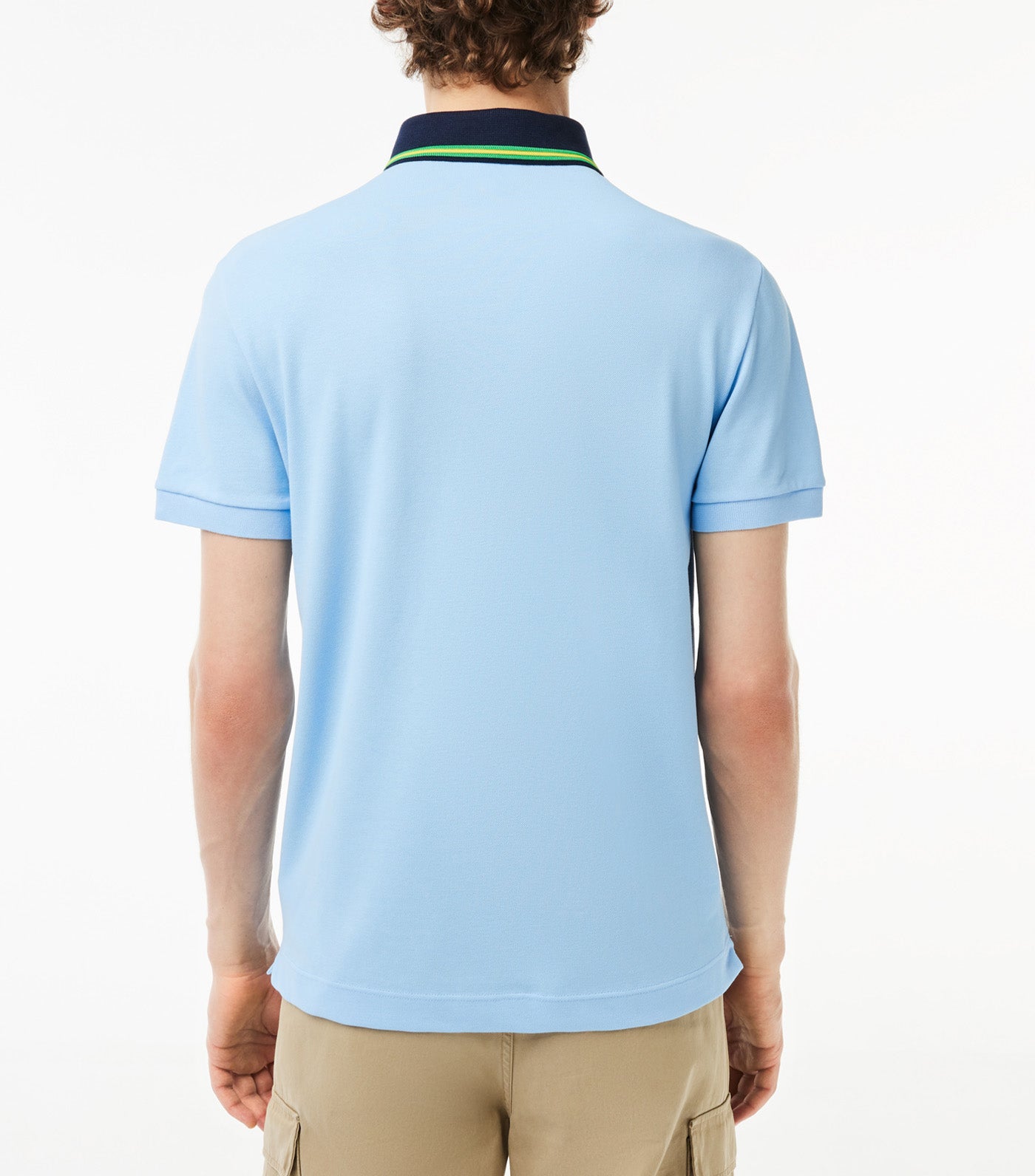 Smart Paris Contrast Collar Piqué Polo Shirt Overview