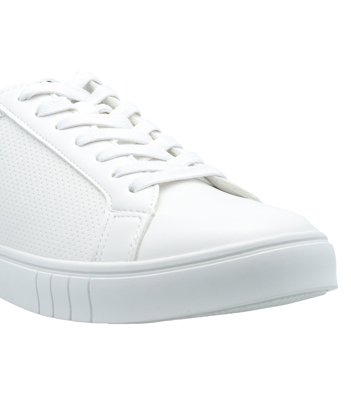Reid Lace Up Sneaker White
