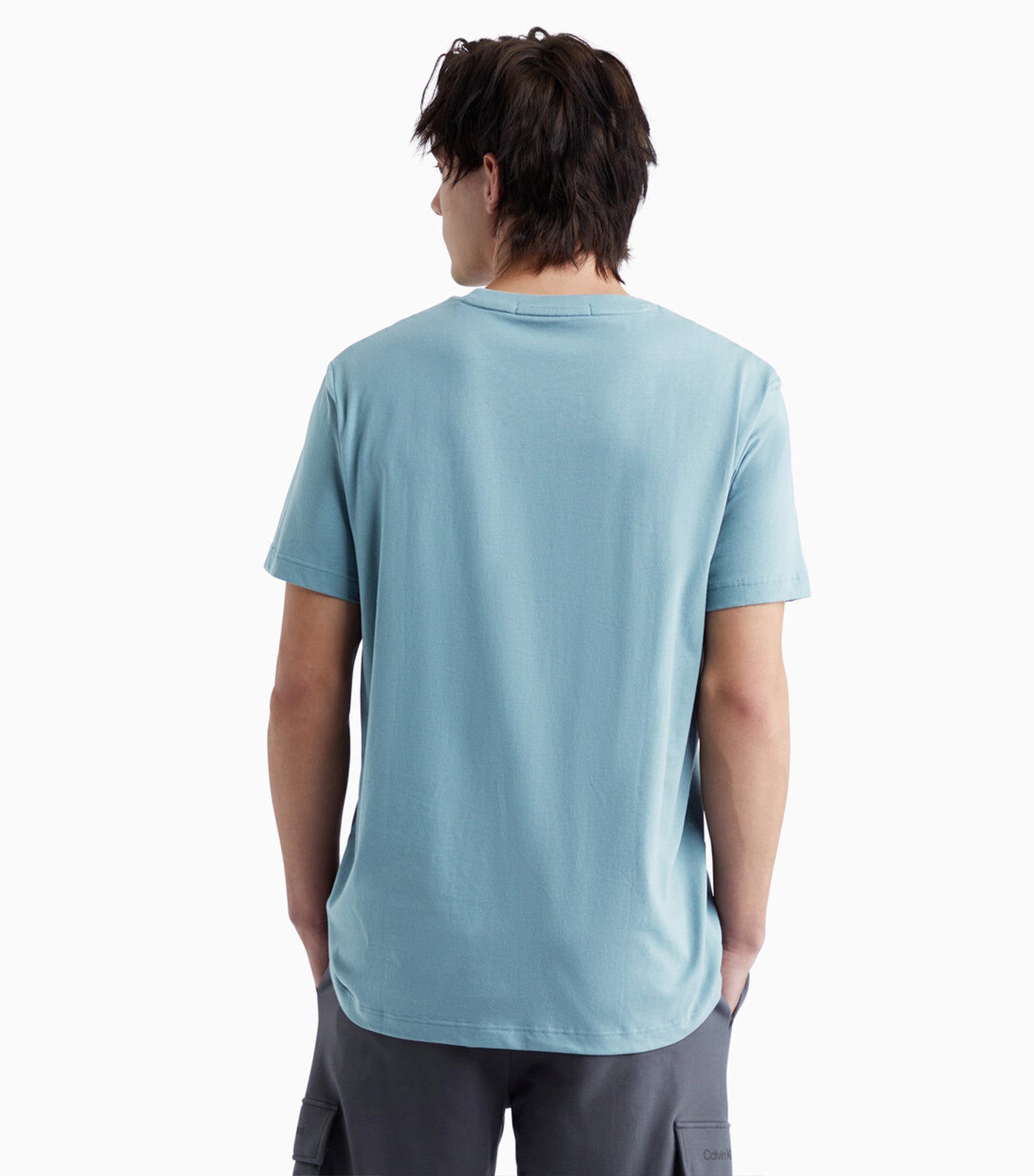 Monogram Organic Cotton Tee Goblin Blue