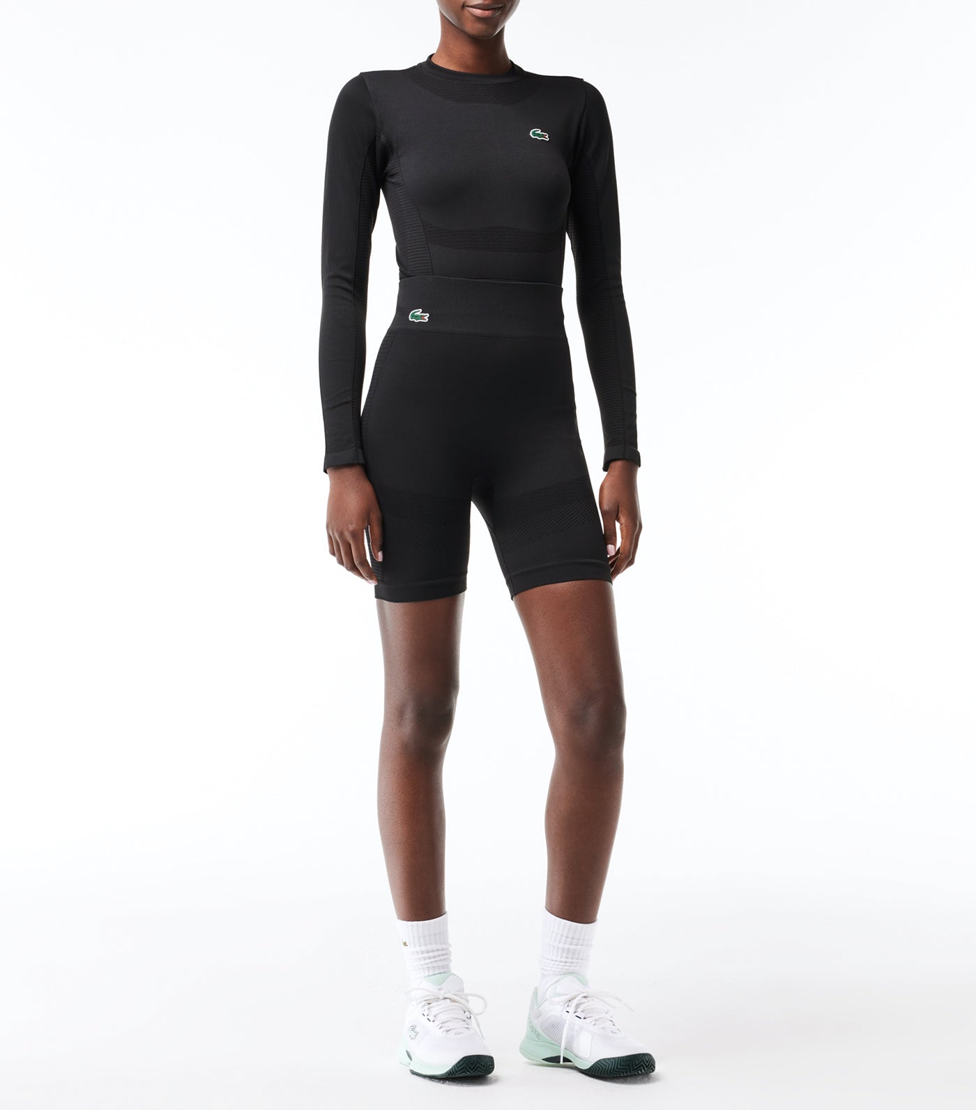Seamless Sport Cycle Shorts Black