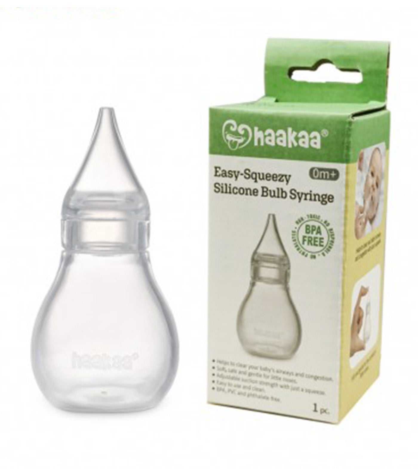 Easy-Squeezy Silicone Bulb Syringe