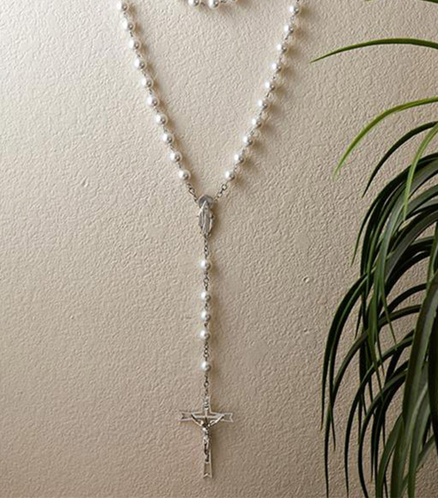 Pearl Wall Rosary