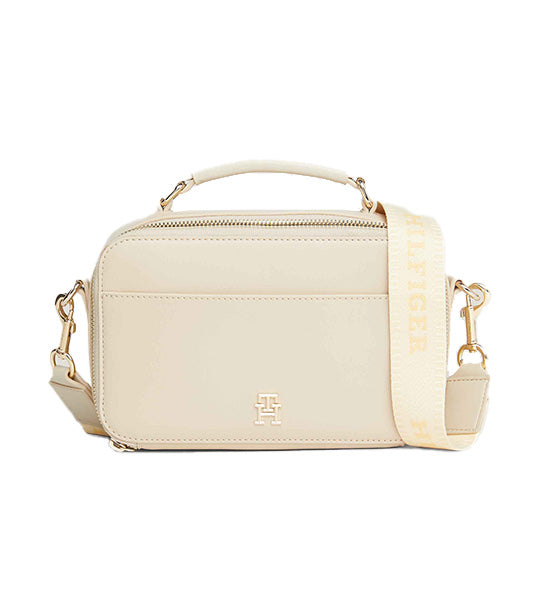 Women's Iconic Tommy Camera Bag White Clay