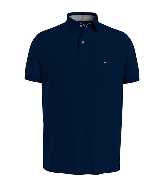 Tommy Hilfiger Slim Fit polo shirt midnight-blue, One Colour