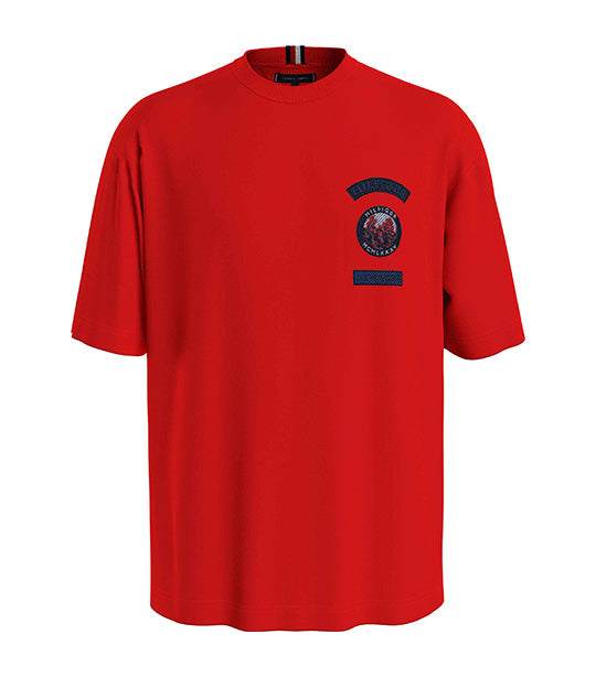 Men's Mountain Multi Badge T-Shirt Fireworks